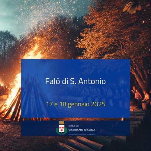 Falò di S. Antonio 2025