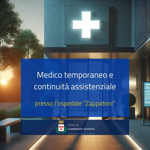 Ambulatorio medico temporaneo e continuità assistenziale