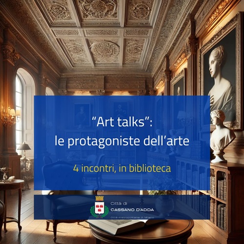 "Art talks": le protagoniste dell'arte