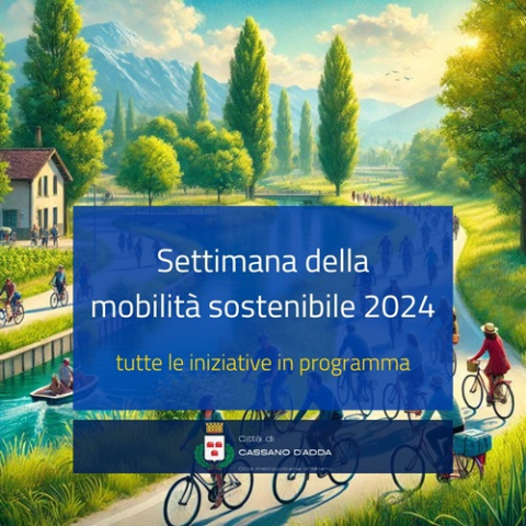 Settimana della mobilità sostenibile 2024